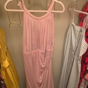 David’s Bridal Pink Gown